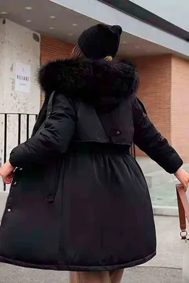 Куртка парка женская зимняя с мехом купить