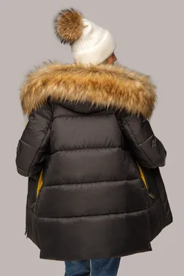 Куртка с енотом Qtanmear 50раз: 3 700 грн. - Пуховики и зимние куртки  Бурлачья Балка на Olx