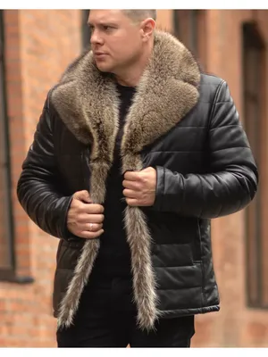 Зимняя женская куртка теплая с мехом енота большие размеры купить