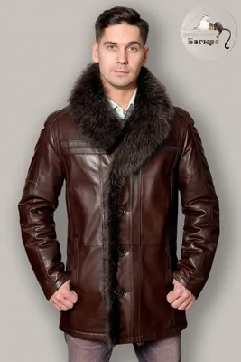 KAIVI Куртка зимняя с натуральным мехом енота
