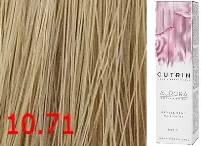 ОП547566 Aurora Color Reflection Стойкий краситель 10.71 Песочный блондин,  60 мл купить в интернет-магазине Prof Hair