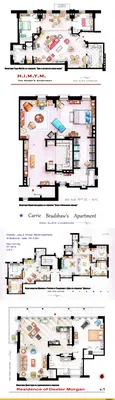 Знаменитая квартира Кэрри Бредшоу. Детальный обзор интерьера из сериала  «Секс в большом городе» - YouTube