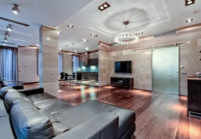 Дизайн элитной квартиры (270 кв.м) 👍 HD фото интерьера после ремонта и  дизайн проект