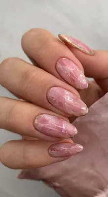 Rose quartz nails - completely obsessed 😍 : r/Nails