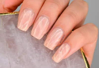 Rose Quartz Nails | Rose quartz nails, Rose gold nail art, Rose gold nails  design