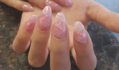 Rose Quartz Nails Are The New Manicure Trend To Know About