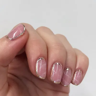 By provocative nails Пленки для маникюра - Pink quartz - наклейки для ногтей