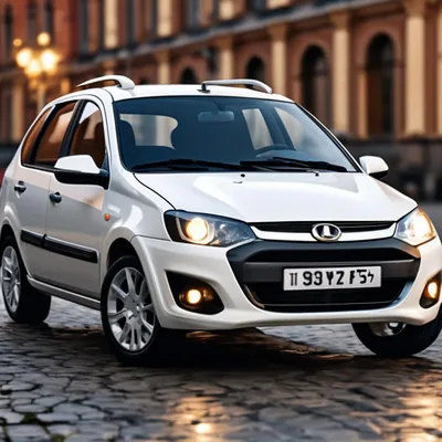 Белый ВАЗ (Lada) Kalina 2015 года с пробегом по цене 320 000 руб. в  Новосибирске