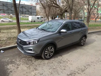 Масштабная модель Лада Веста Кросс универсал Lada Vesta SW Cross оранжевый  металлик лучшая цена!