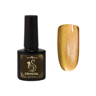 Каталог Nail Best CRYSTAL Cat Eye (гель-лак кошачий глаз ЗОЛОТО) от  магазина Nail Best