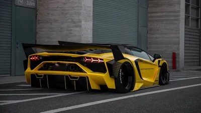 Lamborghini Aventador после тюнинга в Liberty Walk подорожал в два раза -  читайте в разделе Новости в Журнале Авто.ру