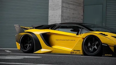 Lamborghini Aventador после тюнинга в Liberty Walk подорожал в два раза -  читайте в разделе Новости в Журнале Авто.ру