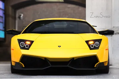 Скачать обои желтый, тюнинг, Lamborghini, суперкар, ламборджини,  Murcielago, SuperVeloce, LP670, раздел lamborghini в разрешении 4252x2820