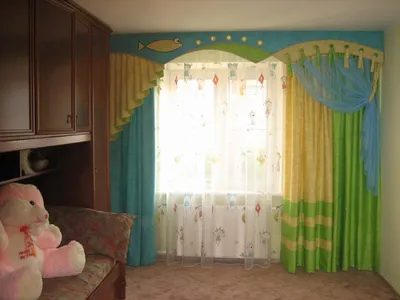 Как подобрать шторы в детскую комнату
