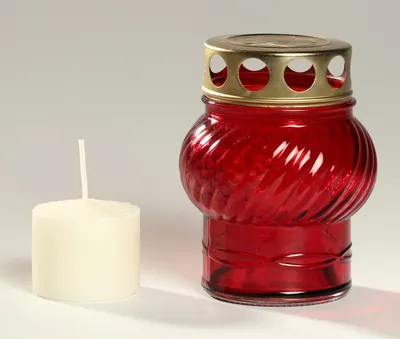 Стеклянная лампада №1 со сменной вставкой (свечой)– купить в  интернет-магазине, цена, заказ online