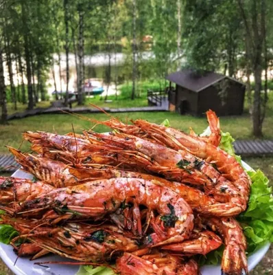 Лангустины С1 без головы в СПб и Москве - купить, цена, доставка от Креветки