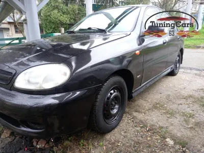 Накладки заднего бампера (Клыки) Daewoo Lanos,Дэо Ланос тюнинг: цена 600  грн - купить Автотюнинг на ИЗИ | Киев