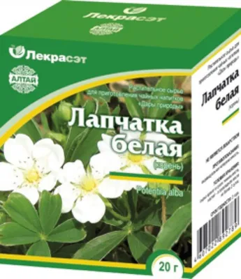 Лапчатка белая (корни) АлтайМаг 25г в Новосибирске — купить недорого по  низкой цене в интернет аптеке AltaiMag