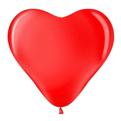 Набор \"Латексные сердца BIG\" 10 шаров | Воздушные шарики с гелием, доставка  по Днепру