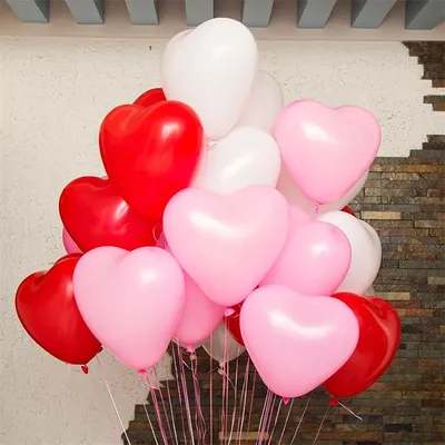 10 шт./лот Романтический 10 дюймов 2,2g «любящее сердце» латексные шары  надувные свадебные украшения Воздушные шары на день рождения вечерние  шарики принадлежности | AliExpress