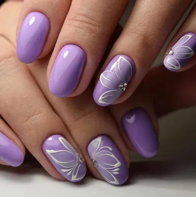 Nail-Anna - Лавандовый маникюр 💅💜 | Facebook