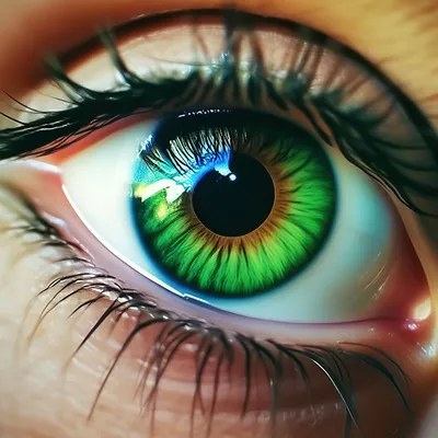 Голубые глаза» — создано в Шедевруме