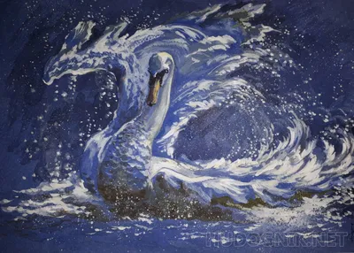 Купить картину Ваш лебедь счастья в Москве от художника Малыгин Артём
