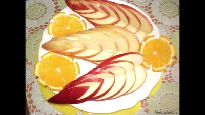 Украшение из яблок для детского праздника — ROOA