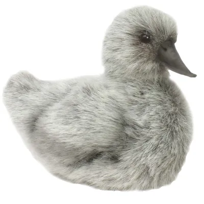 Птица Лебедь ажурный маленький 2142 – фигурка-сувенир из янтаря и латуни,  купить оптом