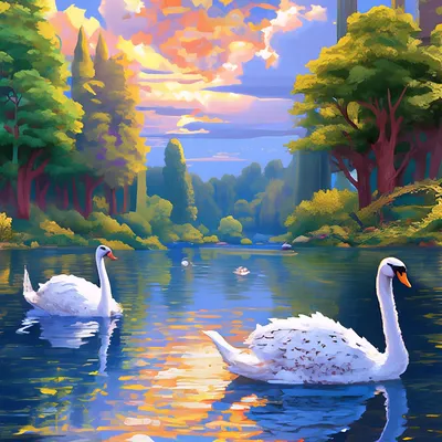 Белые лебеди на природе резервуара Стоковое Изображение - изображение  насчитывающей старо, лебедь: 151947073