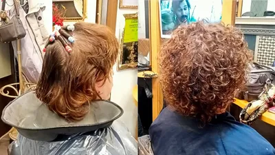 Реальные отзывы о химической завивке и биозавивке волос клиентов салона  \"Леди Shine\" в Москве - YouTube