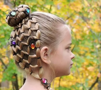 Красивые #Прически для девочек / #прическа на средние волосы - YouTube