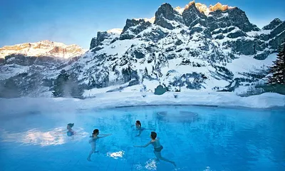 Термальный курорт Лейкербад (Leukerbad), Швейцария - цены, фото