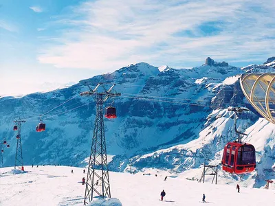 Лейкербад (Leukerbad) - горнолыжный курорт Швейцарии. Каталог горнолыжных  курортов: снег и погода, карты, склоны, цены, отзывы - Skigu.ru