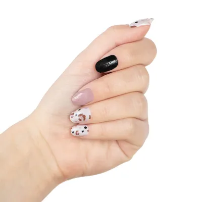 Nails of the week: Lilac leopard | So Many Lovely Things