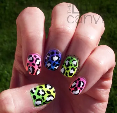 Pink Leopard Nails · An Animal Nail · Art, Nail Painting, and Nail Painting  on Cut Out + Keep