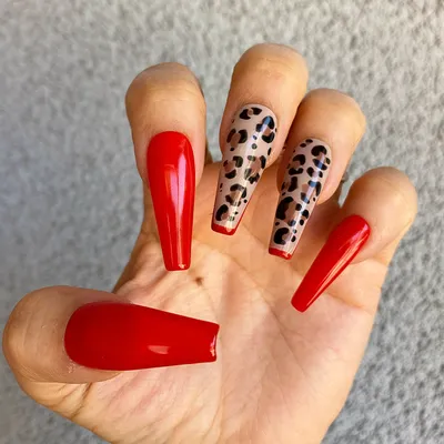 Cheetah/Leopard Print Nails - thesassylife