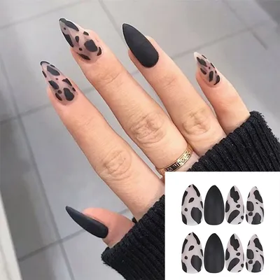 Накладные ногти со скотчем и пилочкой леопардовые 24 шт 071 Nails ‣ Купить  в интернет-магазине Каста ‣ Киев, Одесса, Харьков ‣ Доставка по всей  Украине! (#264643680)