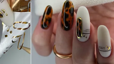 Леопардовый маникюр | Nails, Pretty nails, Gel nails