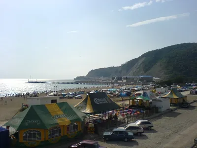 Обзор пляжей Лермонтово с фото - где лучше остановиться