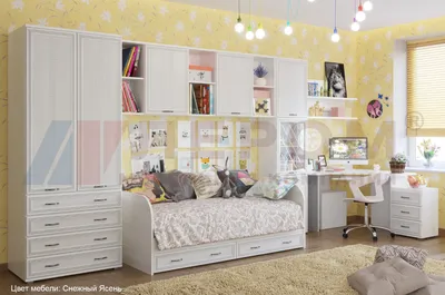 Спальня Карина - композиция 2 - купить в интернет-магазине мебели —  «100диванов»