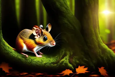 Лесная Мышь На Основе Дерево — стоковые фотографии и другие картинки Мышь -  животное - Мышь - животное, Полевая мышь, Животное - iStock
