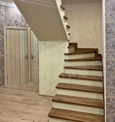Одномаршевая лестница без ограждения ЛС-2446 - купить в Москве, цена от  450000 руб.