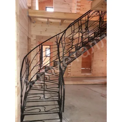Лестница металлическая консольная \"Треугольник\" | La loft