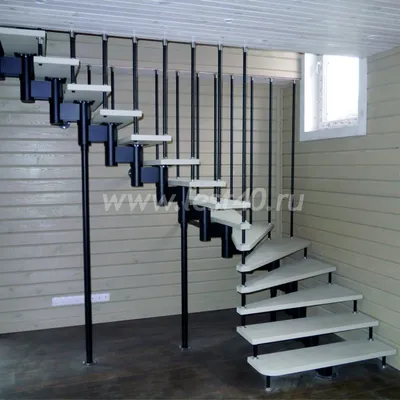 Винтовая лестница на чердак, спиральная чердачная лестница, круговые для  чердака