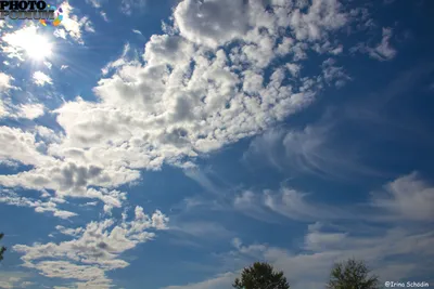 Прекрасное летнее небо стоковое фото. изображение насчитывающей облака -  162826068