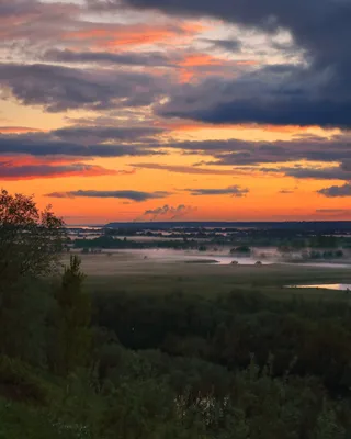 Летний закат. Photographer Titov Aleksandr