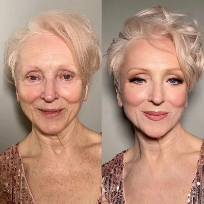 Лифтинг-макияж для женщин элегантного возраста: приемы, позволяющие  выглядеть моложе | О моде с душой | Дзен