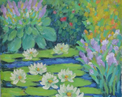 Плакат \"Лилии на воде, кувшинки, цветок\", 40×60см (ID#1849203106), цена:  190 ₴, купить на Prom.ua