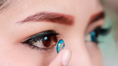 Линзы для глаз, цветные контактные линзы Kroea, коричневые, меняющие цвет,  высококачественные линзы для макияжа глаз для красивых зрачков | AliExpress